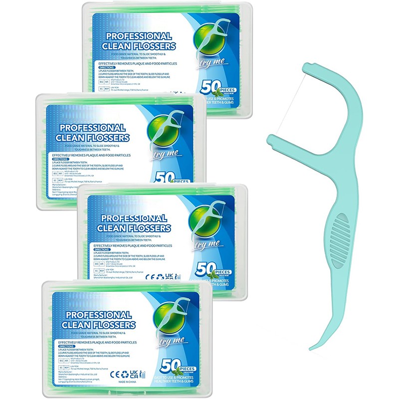 Picks de soie de soins de la gomme