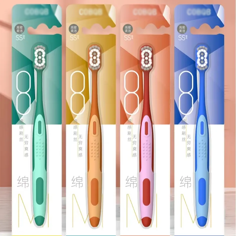 Brosse à dents de la gomme en profondeur